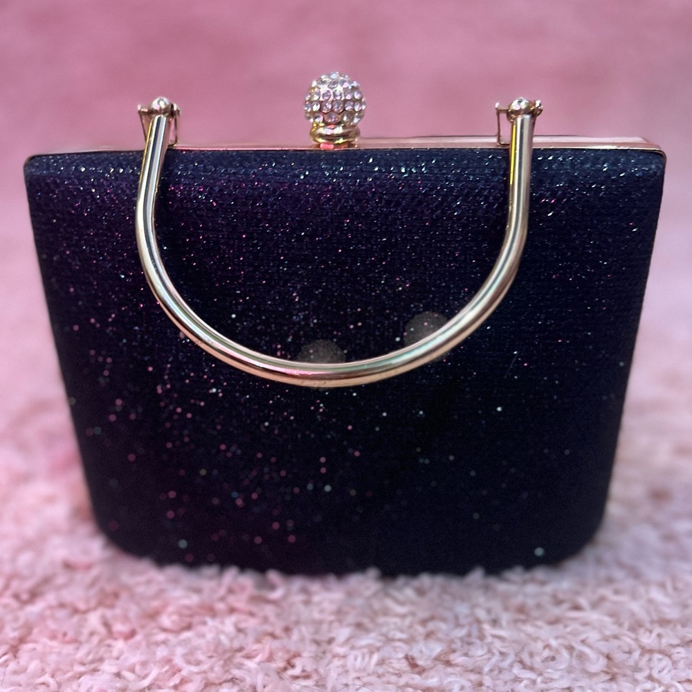 Elegant Black Evening Clutch